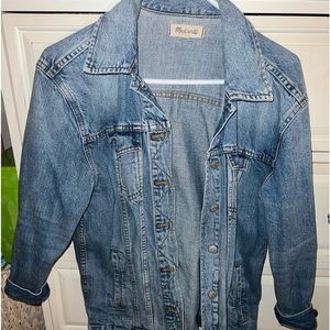 Madewell oversized denim jacket